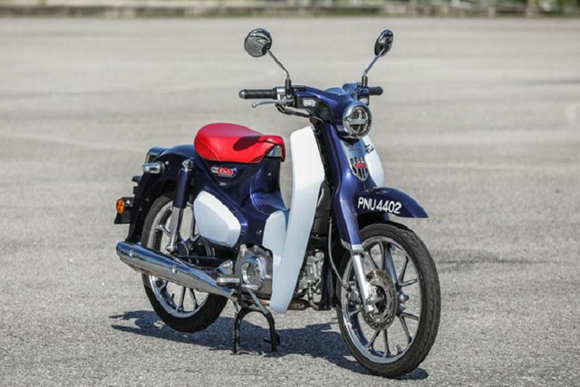 Cận cảnh Honda C125 Super Cub gần 80 triệu đồng tại Malaysia Can canh Honda C125 Super Cub gan 80 trieu dong tai Malaysia