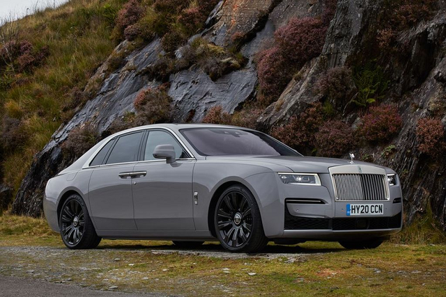 Cận cảnh xe sang Rolls-Royce Ghost 2021 Can canh xe sang Rolls-Royce Ghost 2021