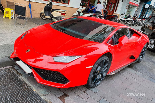 Siêu xe Lamborghini Huracan được đại gia Sài thành chi hàng trăm triệu 'thay áo' Sieu xe Lamborghini Huracan duoc dai gia Sai thanh chi hang tram trieu 'thay ao'