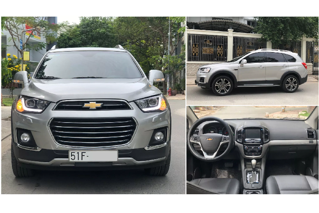 Chỉ 650 triệu cho 1 xe Chevrolet Captiva 2017 có hợp lý? Chi 650 trieu cho 1 xe Chevrolet Captiva 2017 co hop ly?