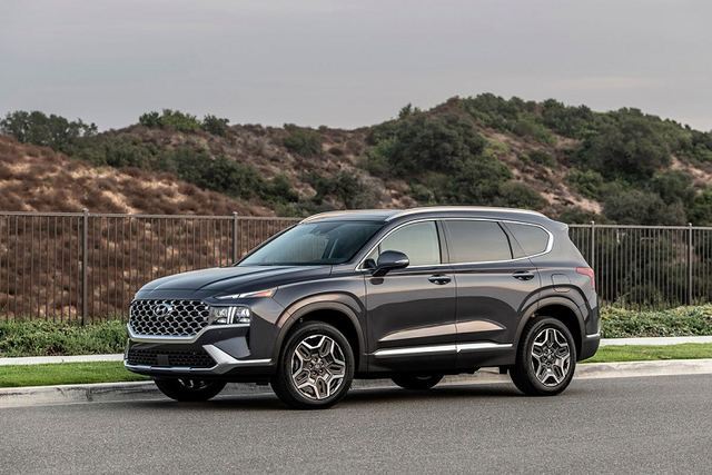 Ngắm Hyundai SantaFe 2021 mới sắp bán ở Việt Nam Ngam Hyundai SantaFe 2021 moi sap ban o Viet Nam