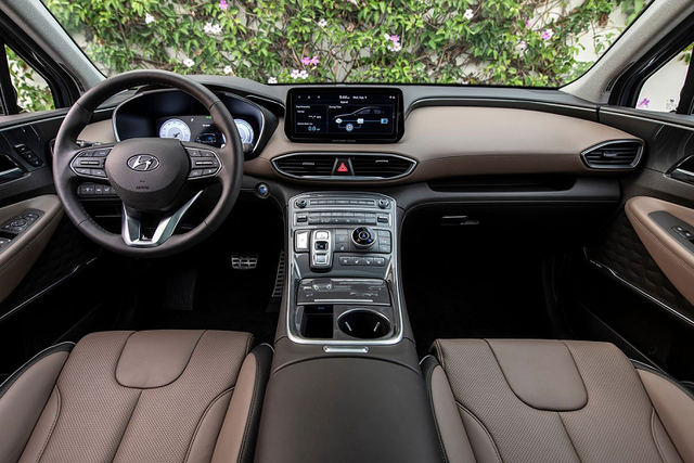 Ngắm Hyundai SantaFe 2021 mới sắp bán ở Việt Nam - Hình 6 Ngam Hyundai SantaFe 2021 moi sap ban o Viet Nam-Hinh-6