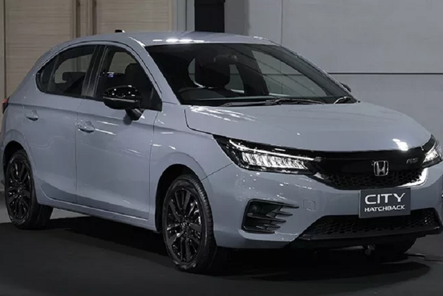 Honda City hatchback 2021 màu xám xi măng gây sốt tại Thái Lan Honda City hatchback 2021 mau xam xi mang gay sot tai Thai Lan