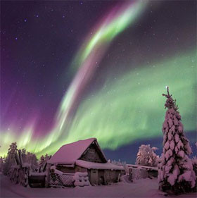 Ngắm cực quang hồng đẹp lung linh trên bầu trời - Hình 4 Ngam cuc quang hong dep lung linh tren bau troi-Hinh-4