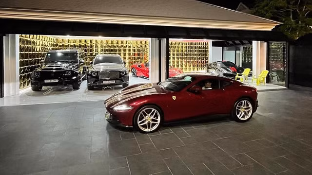 Mục sở thị garage siêu xe của đại gia Campuchia - Hình 3 Muc so thi garage sieu xe cua dai gia Campuchia-Hinh-3