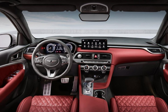 Lộ hàng Genesis G70 2021 hạng sang cốp rộng - Hình 5 Lo hang Genesis G70 2021 hang sang cop rong-Hinh-5