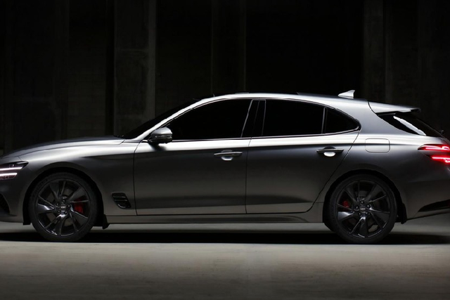 Lộ hàng Genesis G70 2021 hạng sang cốp rộng - Hình 2 Lo hang Genesis G70 2021 hang sang cop rong-Hinh-2