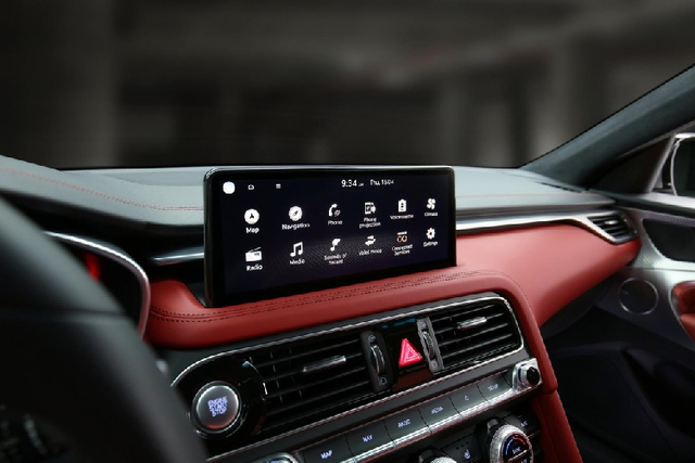 Lộ hàng Genesis G70 2021 hạng sang cốp rộng - Hình 6 Lo hang Genesis G70 2021 hang sang cop rong-Hinh-6