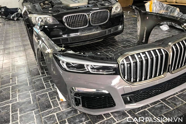 Đại gia 'phẫu thuật trẻ hoá' BMW 7 Series F02 hết 550 triệu ở Sài Gòn - Hình 3 Dai gia 'phau thuat tre hoa' BMW 7 Series F02 het 550 trieu o Sai Gon-Hinh-3