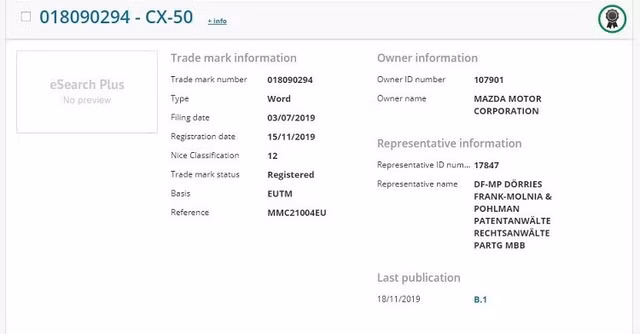 Mazda CX-50 the he moi lo thiet ke SUV lai Coupe