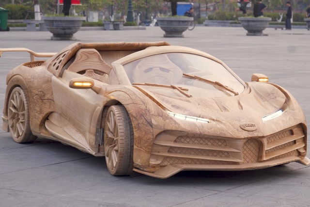 Ngắm Bugatti Centodieci tự chế cho con trai của ông bố Việt Ngam Bugatti Centodieci tu che cho con trai cua ong bo Viet