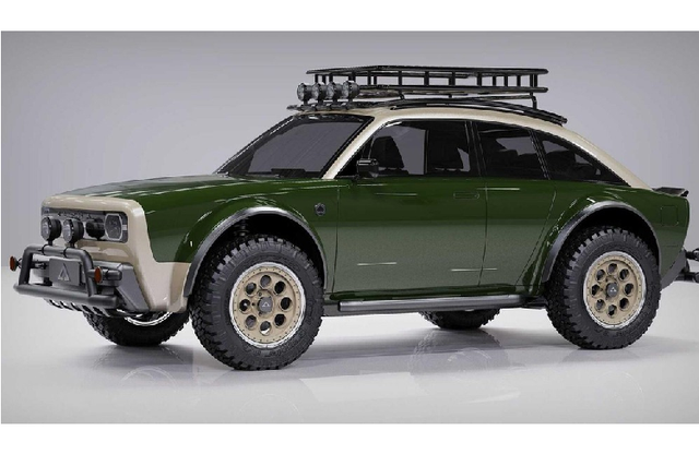 Cận cảnh xe điện địa hình Mỹ Alpha Jax 2021 Can canh xe dien dia hinh My Alpha Jax 2021