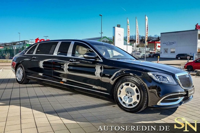 Cận cảnh Mercedes-Maybach S650 Pullman Guard chống đạn Can canh Mercedes-Maybach S650 Pullman Guard chong dan