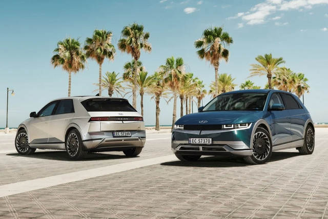 Cận cảnh xe điện Hyundai Ioniq 5 giá từ 1,2 tỷ đồng Can canh xe dien Hyundai Ioniq 5 gia tu 1,2 ty dong