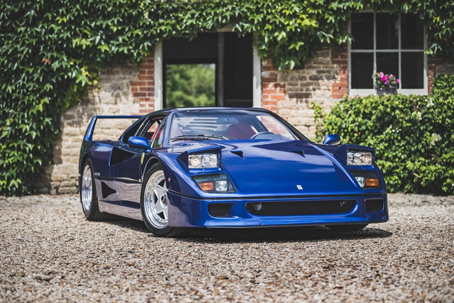 Siêu xe Ferrari F40 nổi tiếng nhất Anh quốc có giá kỷ lục 31,9 tỷ đồng Sieu xe Ferrari F40 noi tieng nhat Anh quoc co gia ky luc 31,9 ty dong