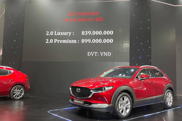 Chi tiet Mazda CX-3 va CX-30 gia cao nhat 899 trieu dong tai Viet Nam