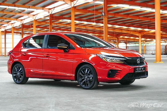 Cận cảnh Honda City Hatchback đối thủ của Toyota Yaris Can canh Honda City Hatchback doi thu cua Toyota Yaris