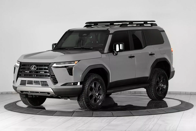 Ngắm SUV hạng sang Lexus GX bọc thép chống đạn Ngam SUV hang sang Lexus GX boc thep chong dan