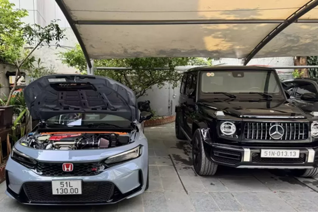 Honda Civic Type R và Mercedes-AMG G63 "biển cặp" của biker Sài thành - Hình 2 Honda Civic Type R va Mercedes-AMG G63