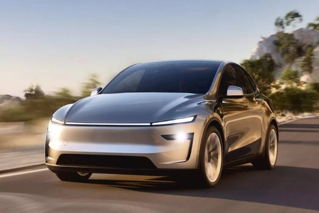 Xe điện Tesla Model Y 2025 giá từ 997 triệu đồng Xe dien Tesla Model Y 2025 gia tu 997 trieu dong