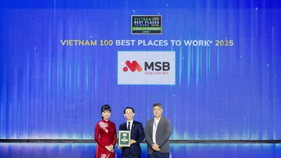 MSB khẳng định vị thế "Top 100 nơi làm việc tốt nhất Việt Nam" 