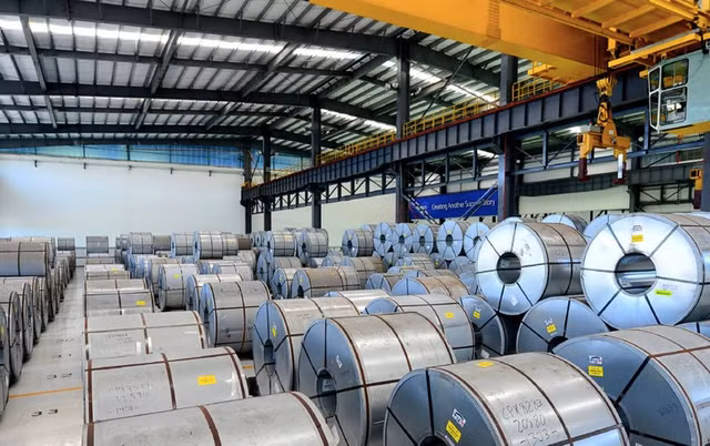 Doanh thu xuat khau thep cua Nam Kim giam sau 43% trong quy 1