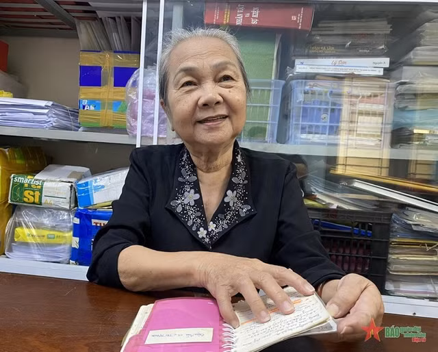 Bà Hoàng Thị Khánh, cựu tù chính trị Côn Đảo.