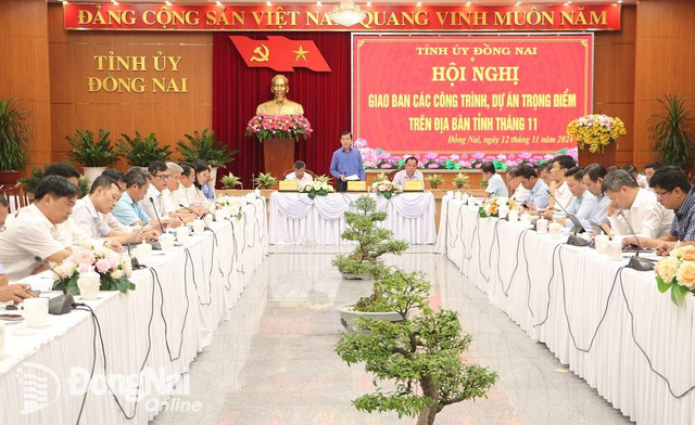 Đồng Nai lại 'thúc' tiến độ giải ngân đầu tư công Dong Nai lai 'thuc' tien do giai ngan dau tu cong