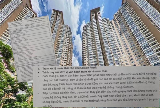 Kiểm tra dấu hiệu bất thường việc xả thải tại khu dân cư Saigon Pearl - Hình 2 Kiem tra dau hieu bat thuong viec xa thai tai khu dan cu Saigon Pearl-Hinh-2