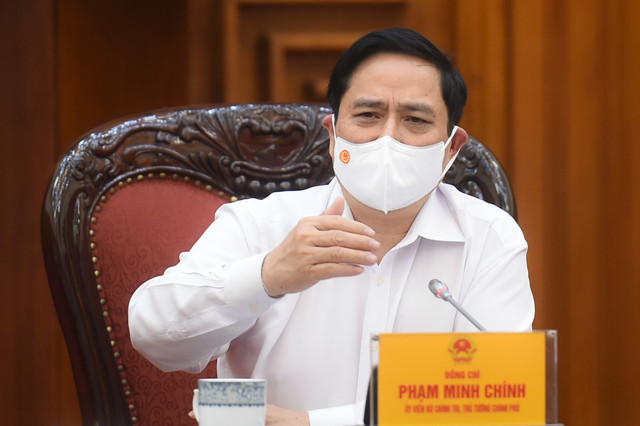 Thủ tướng Phạm Minh Chính họp khẩn về các biện pháp phòng chống COVID-19 - Hình 2 Thu tuong Pham Minh Chinh hop khan ve cac bien phap phong chong COVID-19-Hinh-2