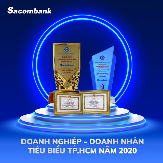 Tổng giám đốc Sacombank Nguyễn Đức Thạch Diễm được trao danh hiệu Doanh nhân tiêu biểu TP.HCM Tong giam doc Sacombank Nguyen Duc Thach Diem duoc trao danh hieu Doanh nhan tieu bieu TP.HCM