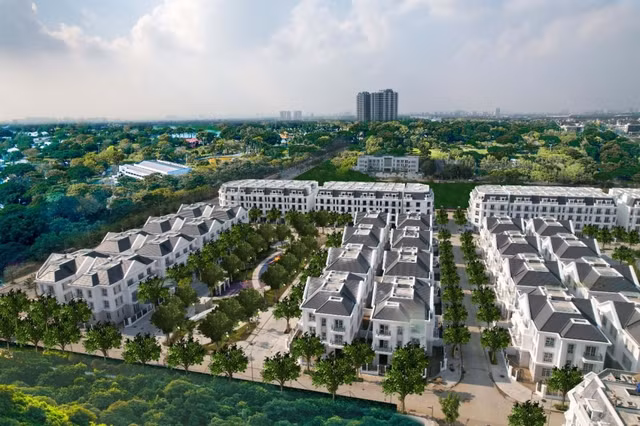 Một góc dự án Eurowindow Twin Parks do Eurowindow Holding làm chủ đầu tư