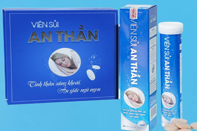 Cảnh báo sản phẩm Viên sủi An thần quảng cáo như thuốc chữa bệnh Canh bao san pham Vien sui An than quang cao nhu thuoc chua benh