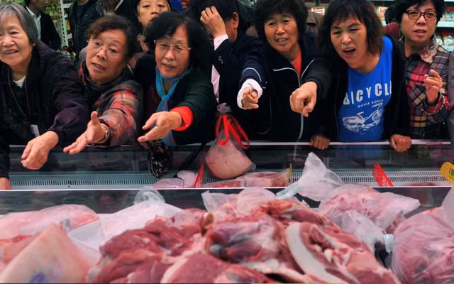 Gia heo hoi hom nay giam nhe