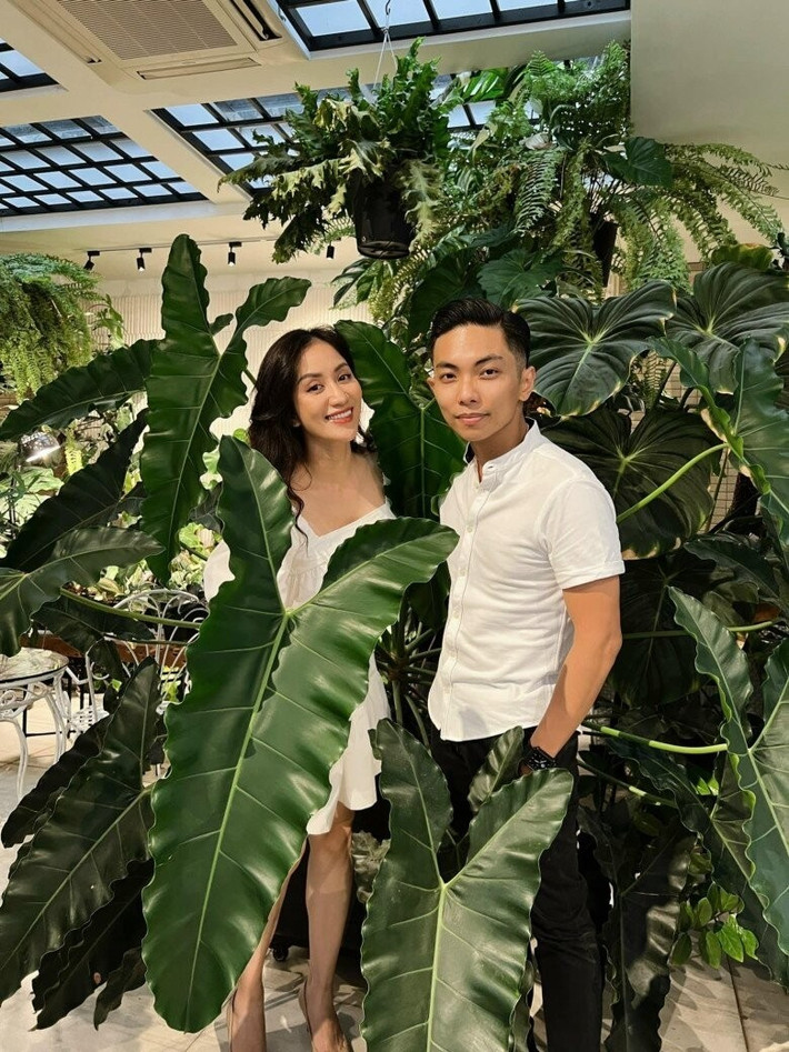 Sân thượng trở thành góc "sống ảo" của gia đình. Ảnh: FBNV