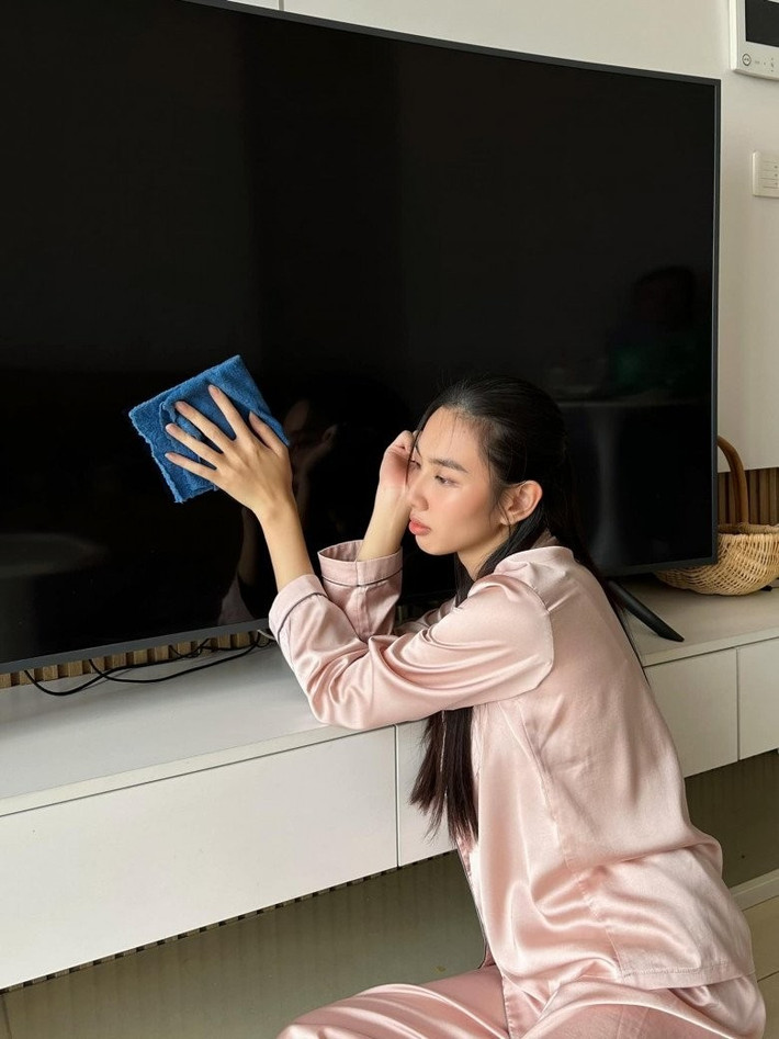 Những hình ảnh này từng được Thùy Tiên chia sẻ trong các vlog, story và buổi livestream khi còn hoạt động mạng xã hội. Ảnh chụp màn hình