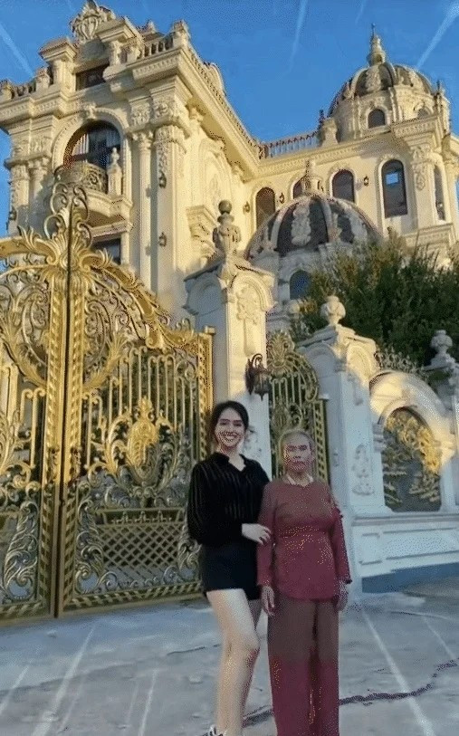 Các mái vòm thiết kế theo kiểu Baroque, với những đường gân chia múi rõ nét, trang trí bằng phù điêu và hoa văn cầu kỳ. Ảnh chụp màn hình