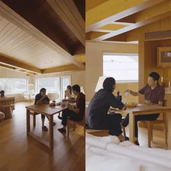 Ngoài ra, nhà còn có thêm 6 phòng ngủ ở tầng 2 và 3 cho gia đình của các anh chị em. Ảnh: Sohu