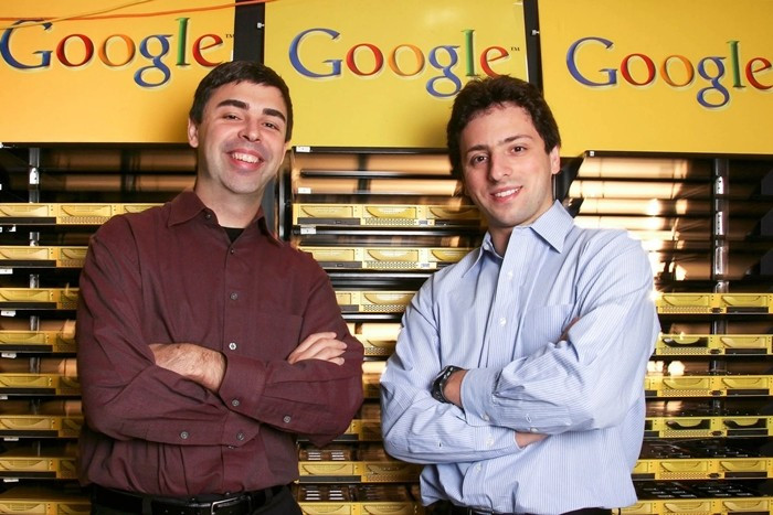 Năm 1998, Larry Page đồng sáng lập Google cùng với người bạn học tiến sĩ tại Stanford là Sergey Brin. Cùng với Brin, Page đã phát minh ra thuật toán PageRank của Google, giúp tăng cường sức mạnh cho công cụ tìm kiếm. Ảnh: CNBC