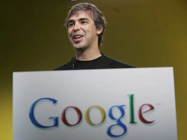 Larry Page là CEO đầu tiên của Google trong giai đoạn 1997 - 2001, sau đó nhường vị trí cho Eric Schmidt, rồi trở lại năm 2011. Ảnh: BI