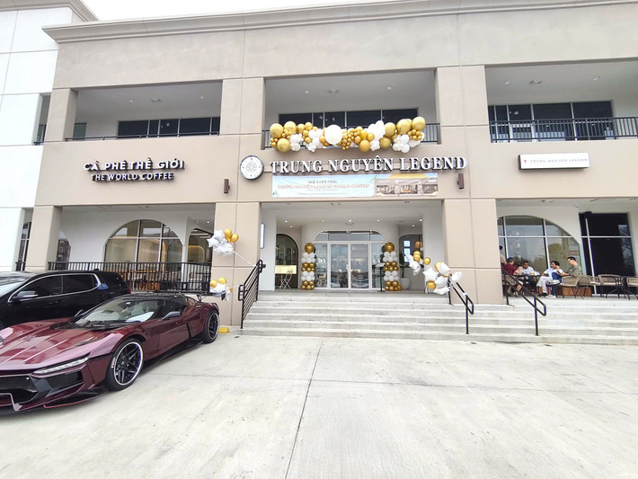 Mới đây, Trung Nguyên cho biết doanh nghiệp vừa khai trương cửa hàng Trung Nguyên Legend tại Bellaire Boulevard, thành phố Houston, Mỹ. Ảnh: FB Trung Nguyên Legend