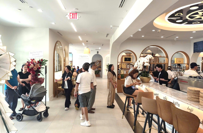 Trung Nguyên mở cửa hàng cà phê đầu tiên tại Mỹ vào 2023. Đến thời điểm này, doanh nghiệp đã mở được 5 Trung Nguyên Legend và 5 cửa hàng E-Coffee. Ảnh: FB Trung Nguyên Legend