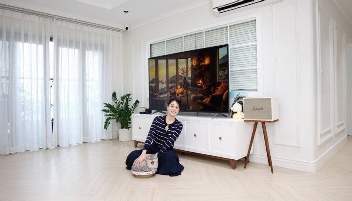 Năm ngoái, cặp đôi tiến hành cải tạo, mang đến diện mạo hoàn toàn khác biệt cho căn hộ. Ảnh: FBNV