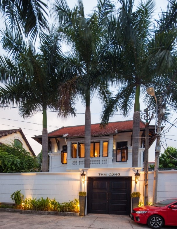 Lúc này, nhiều người tò mò về tài sản Quách Thái Công sở hữu, nổi bật trong số đó là căn biệt thự cổ được xây dựng từ năm 1920. Ảnh: FBNV