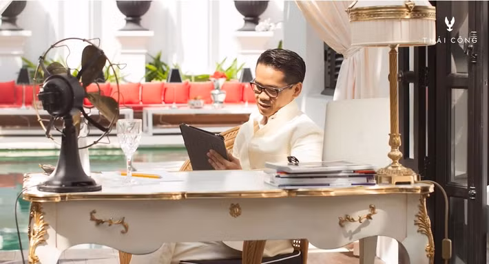 Nơi đây không chỉ để sinh hoạt mà còn là địa chỉ để Thái Công tìm niềm cảm hứng sáng tạo. Ảnh: FBNV