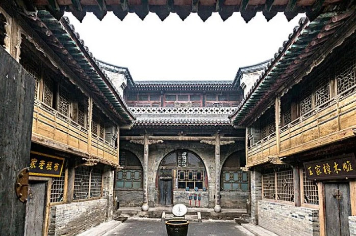 Một khu phòng trong Vương Gia Đại Viện. Ảnh: Sohu