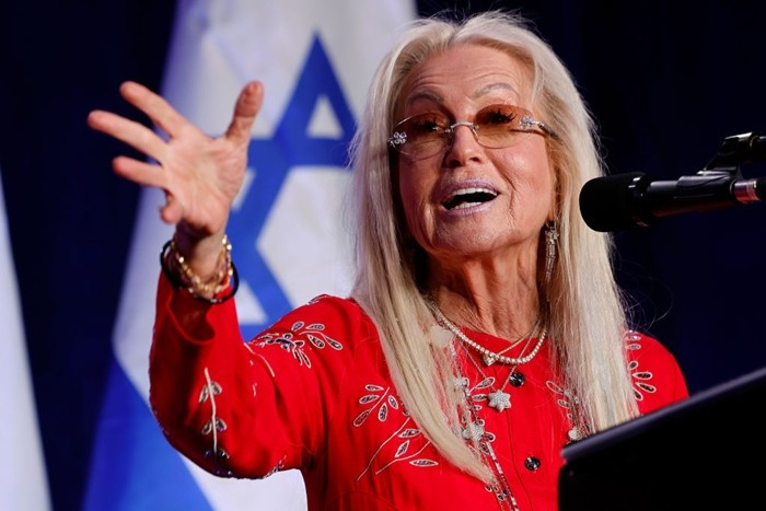 Góa phụ của ông trùm casino Sheldon Adelson, bà Miriam Adelson, hiện sở hữu 37,5 tỷ USD sau khi "bỏ túi" thêm 5,4 tỷ USD trong năm qua. Ảnh: The New Arab