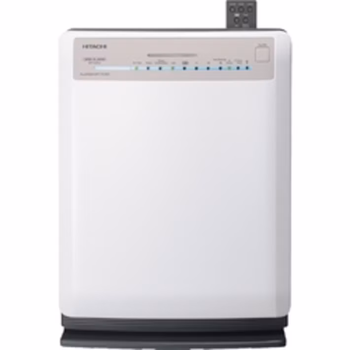 Tuy nhiên, mức giá bán của máy lọc khí Hitachi còn hơi cao từ 4,5 đến 20 triệu đồng. Ảnh: Nguyenkim.