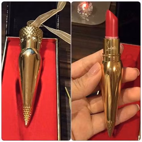 Son Christian Louboutin đắt tiền. Ảnh: FBNV
