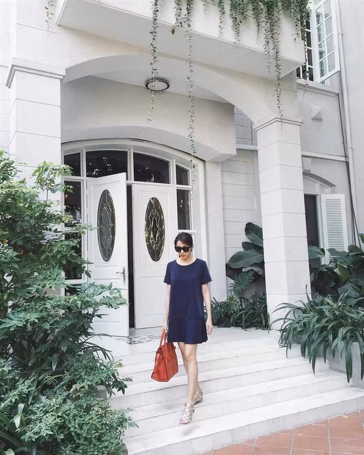 Sau khi kết hôn, Tăng Thanh Hà và Louis Nguyễn sống trong căn biệt thự sang trọng ở khu Thảo Điền quận 2 (TP HCM). Ảnh: FBNV